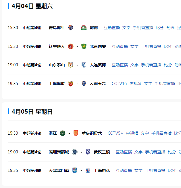 河南VS海牛,泰山VS大连,海港VS云南,申花VS天津,谁能赢|上海海港|河南队|上海申花|中超|上海申花足球俱乐部_新浪体育_新浪新闻